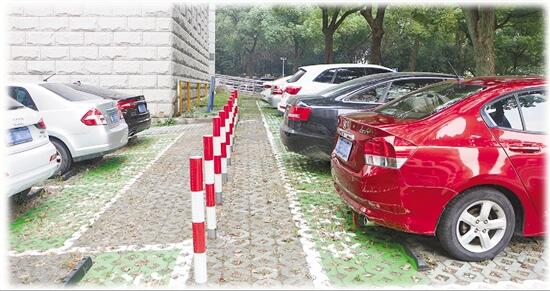 湖州市稅務局青銅路辦公區內開放的共享車位.jpg 湖州市稅務局青銅路辦公區內開放的共享車位.jpg
